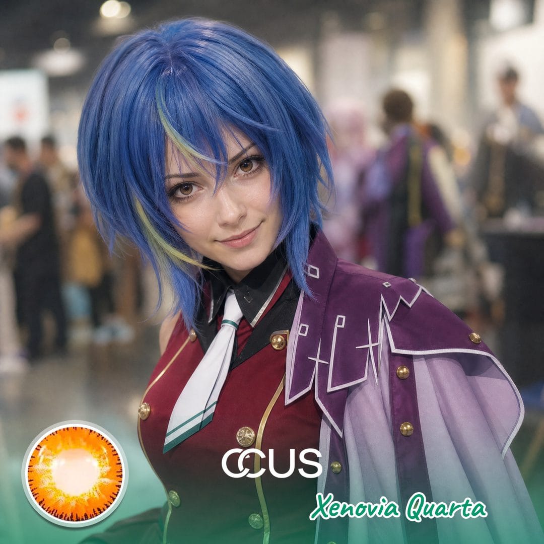 DxD: Xenovia Quarta Cosplay Brown Contact Lenses