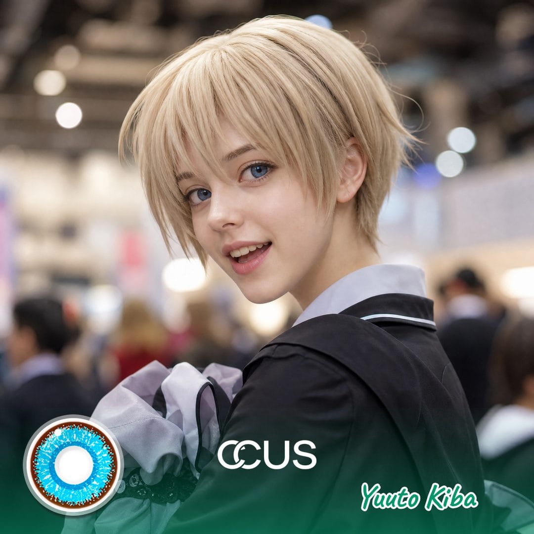 DxD: Yuuto Kiba Cosplay Blue Contact Lenses
