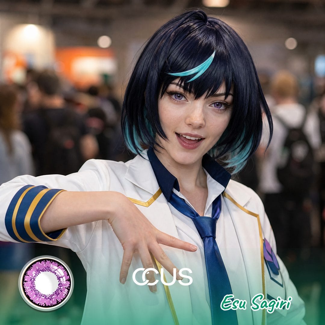 Esu Sagiri Cosplay Contact Lenses