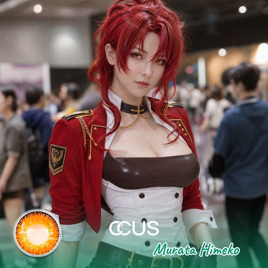 HG2 : Murata Himeko Cosplay Brown Contact Lenses