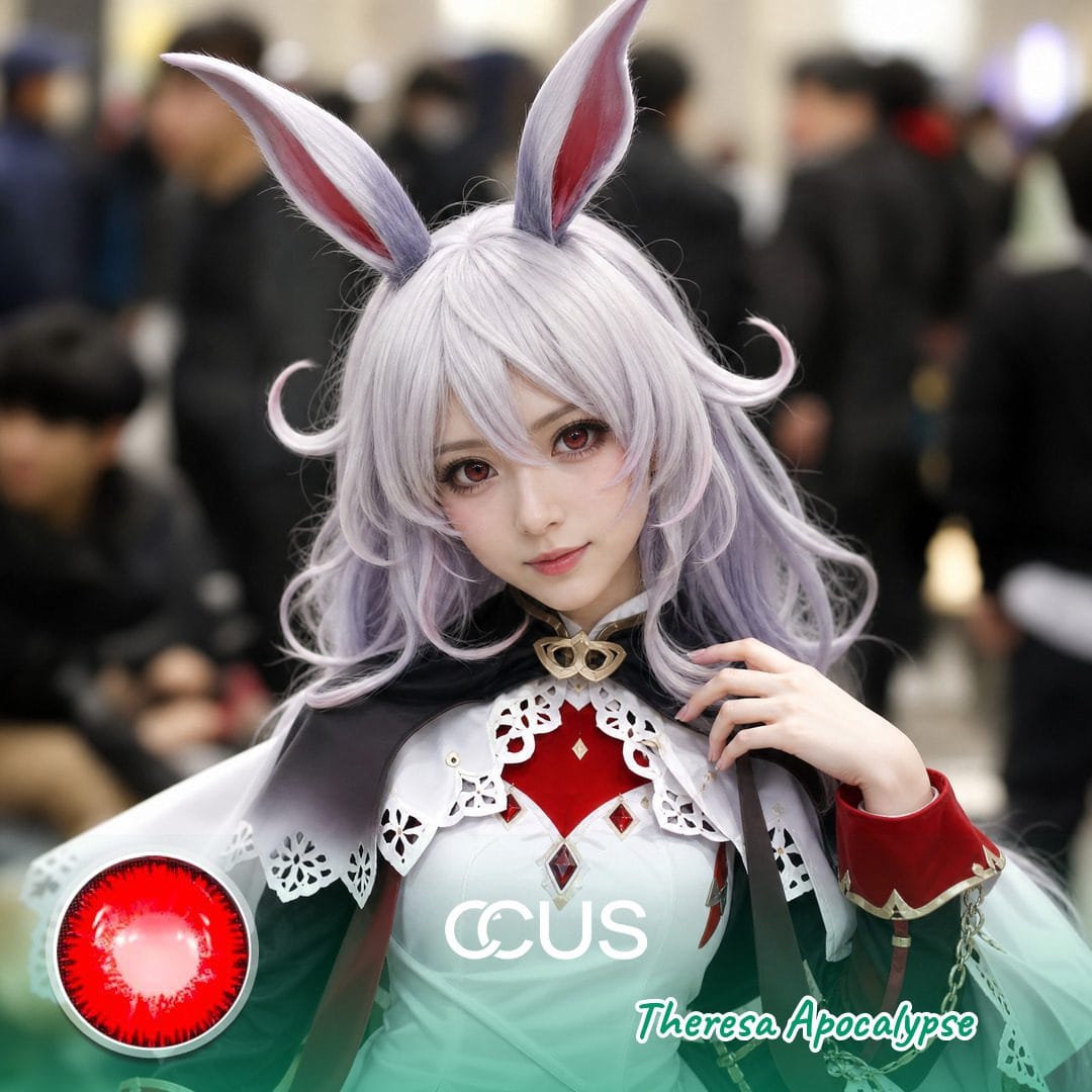 HG2 : Theresa Apocalypse Cosplay Red Contact Lenses