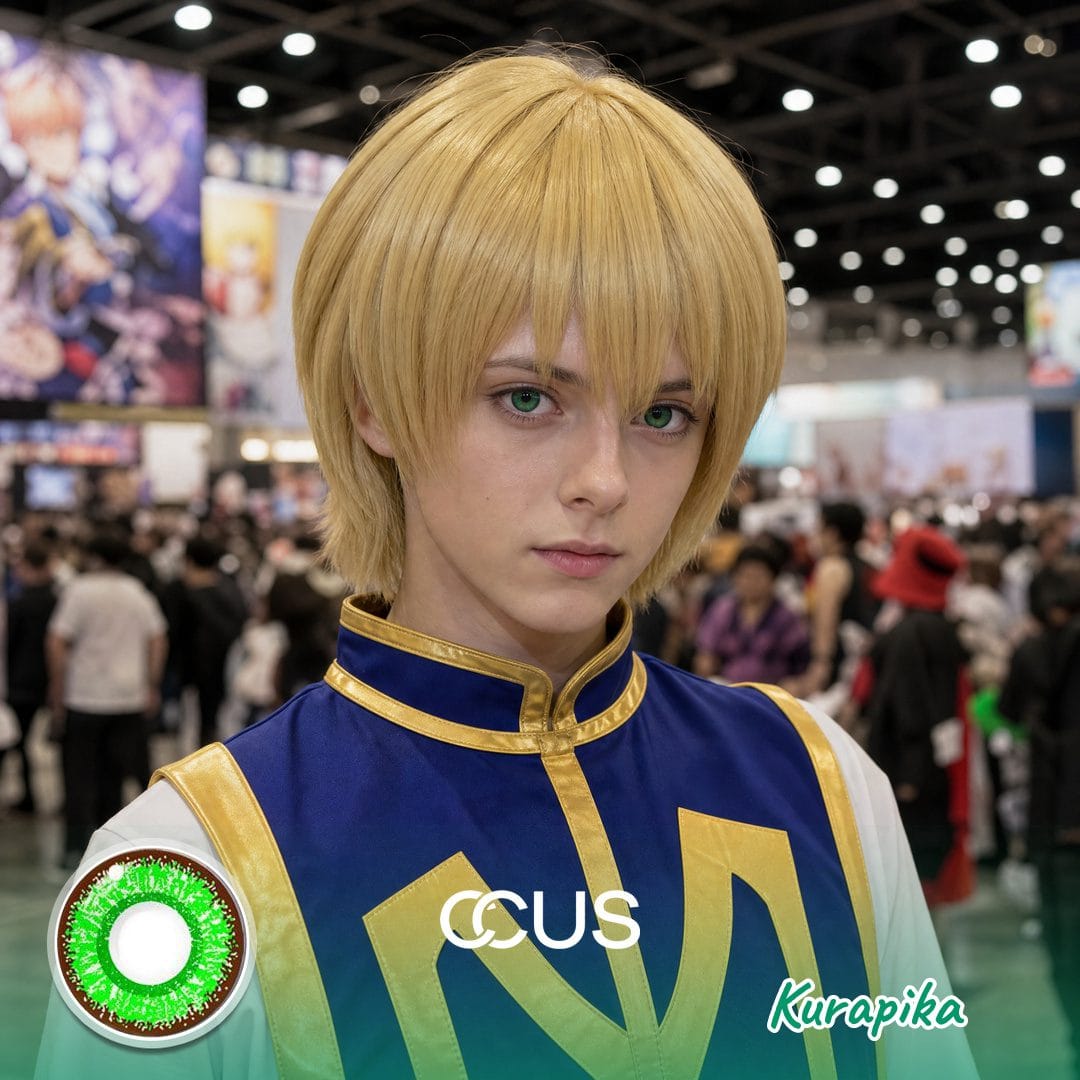 Hunter × Hunter : Kurapika Cosplay Green Contact Lenses