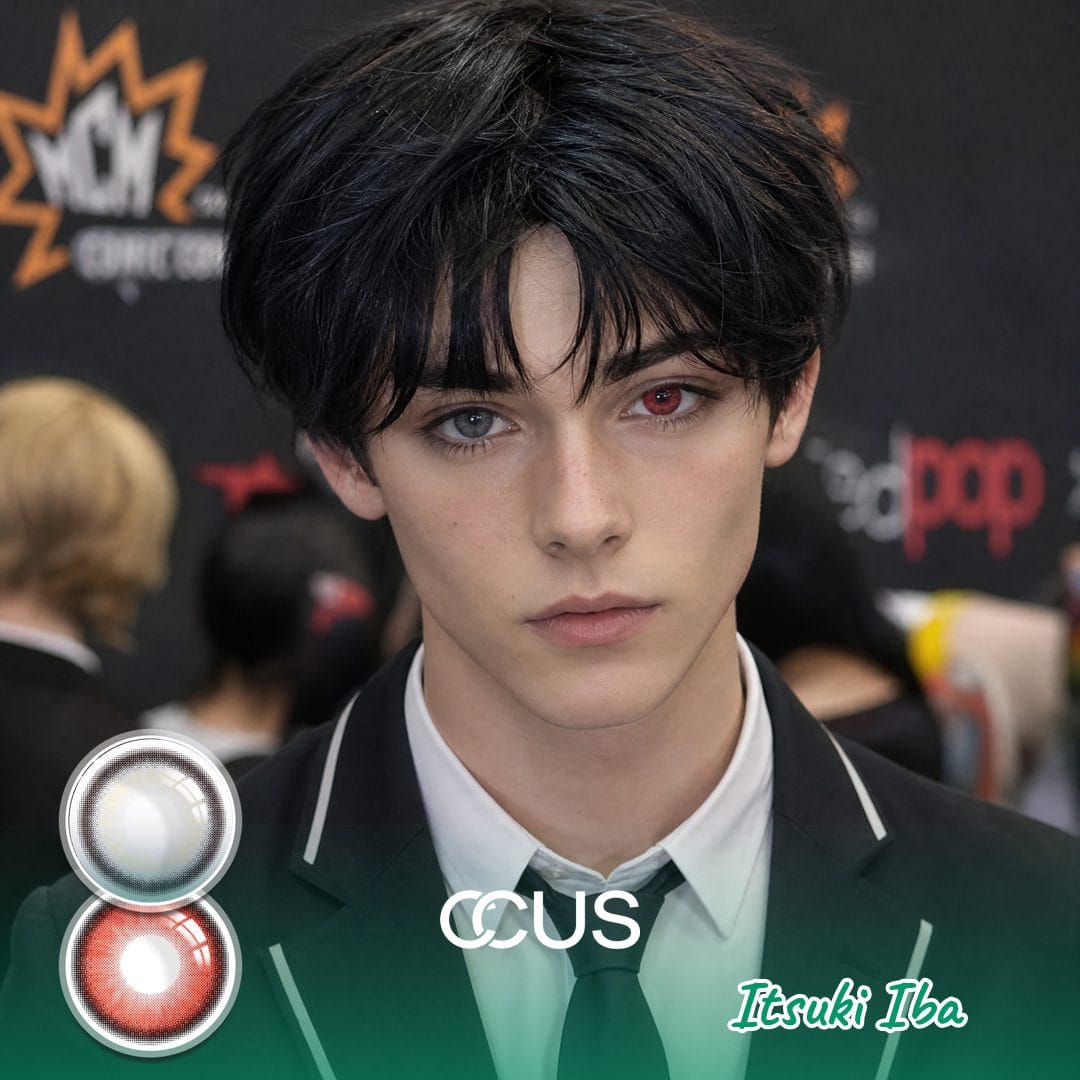 Itsuki Iba Cosplay Heterochromia Contact Lenses