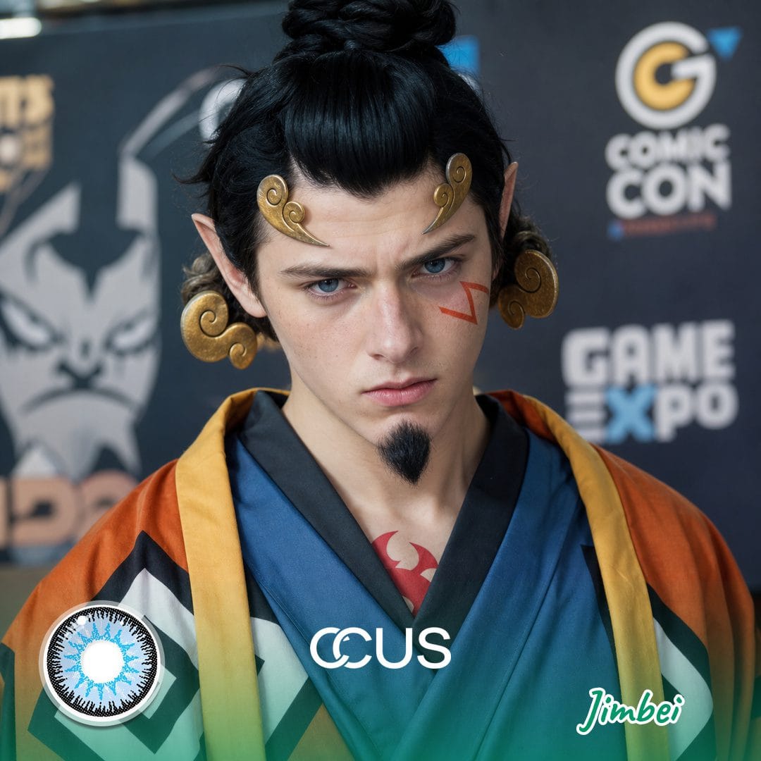 Jimbei Cosplay Contact Lenses