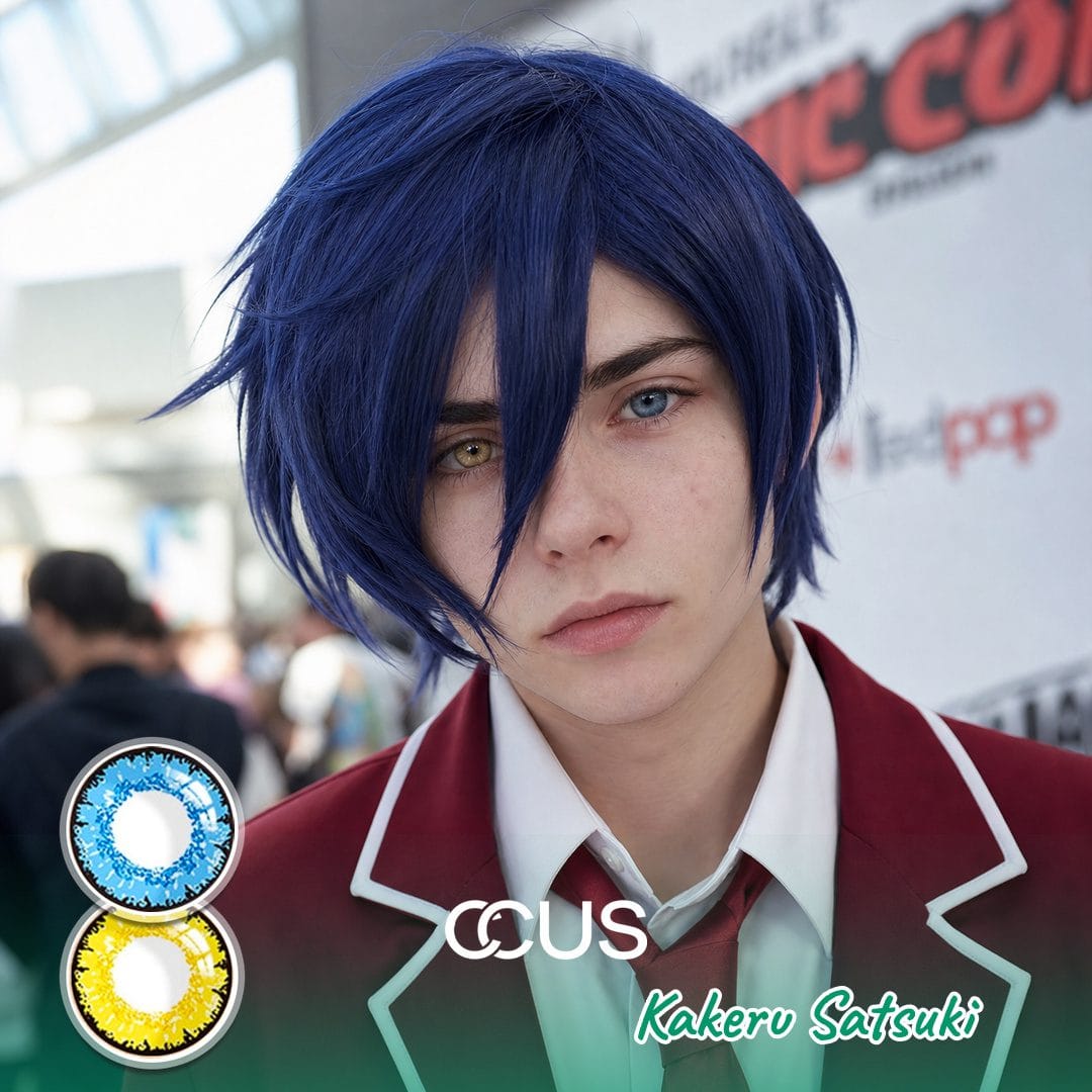 Kakeru Satsuki Cosplay Heterochromia Contact Lenses