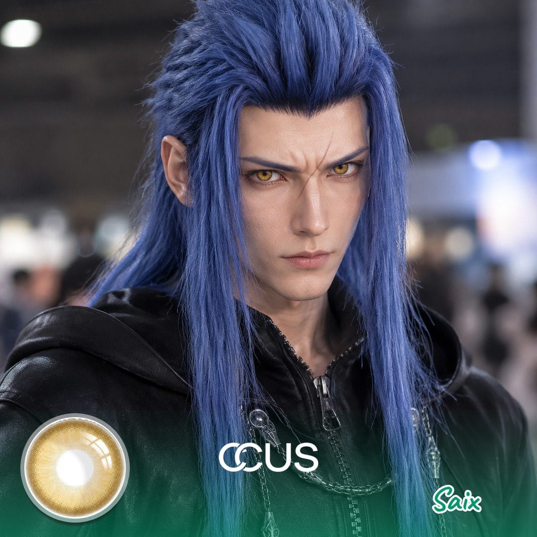 KH : Saix Cosplay Contact Lenses