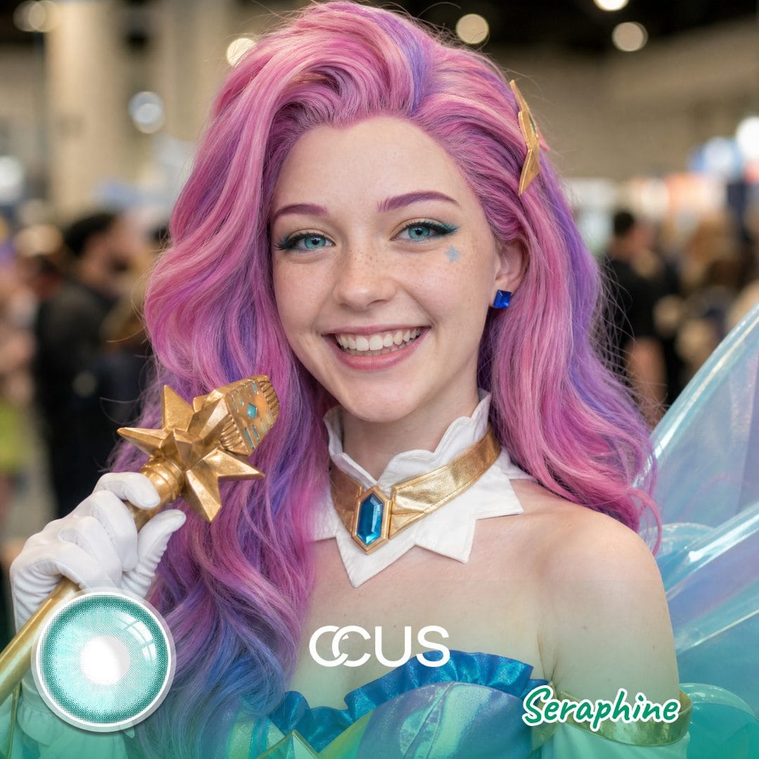 Seraphine Cosplay Contact Lenses