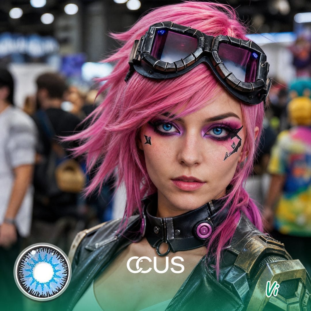 Vi Cosplay Contact Lenses