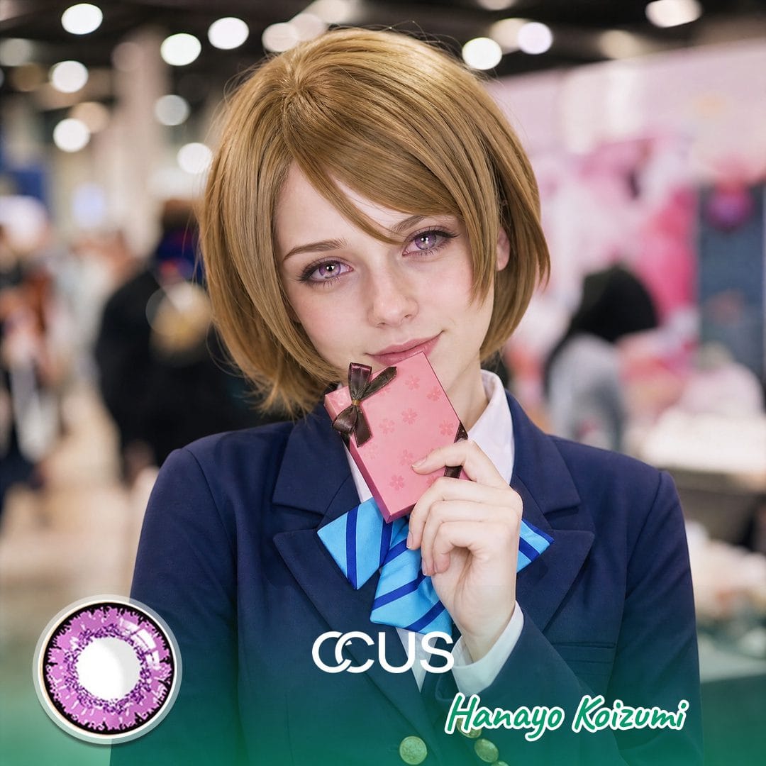 Hanayo Koizumi Cosplay Contact Lenses