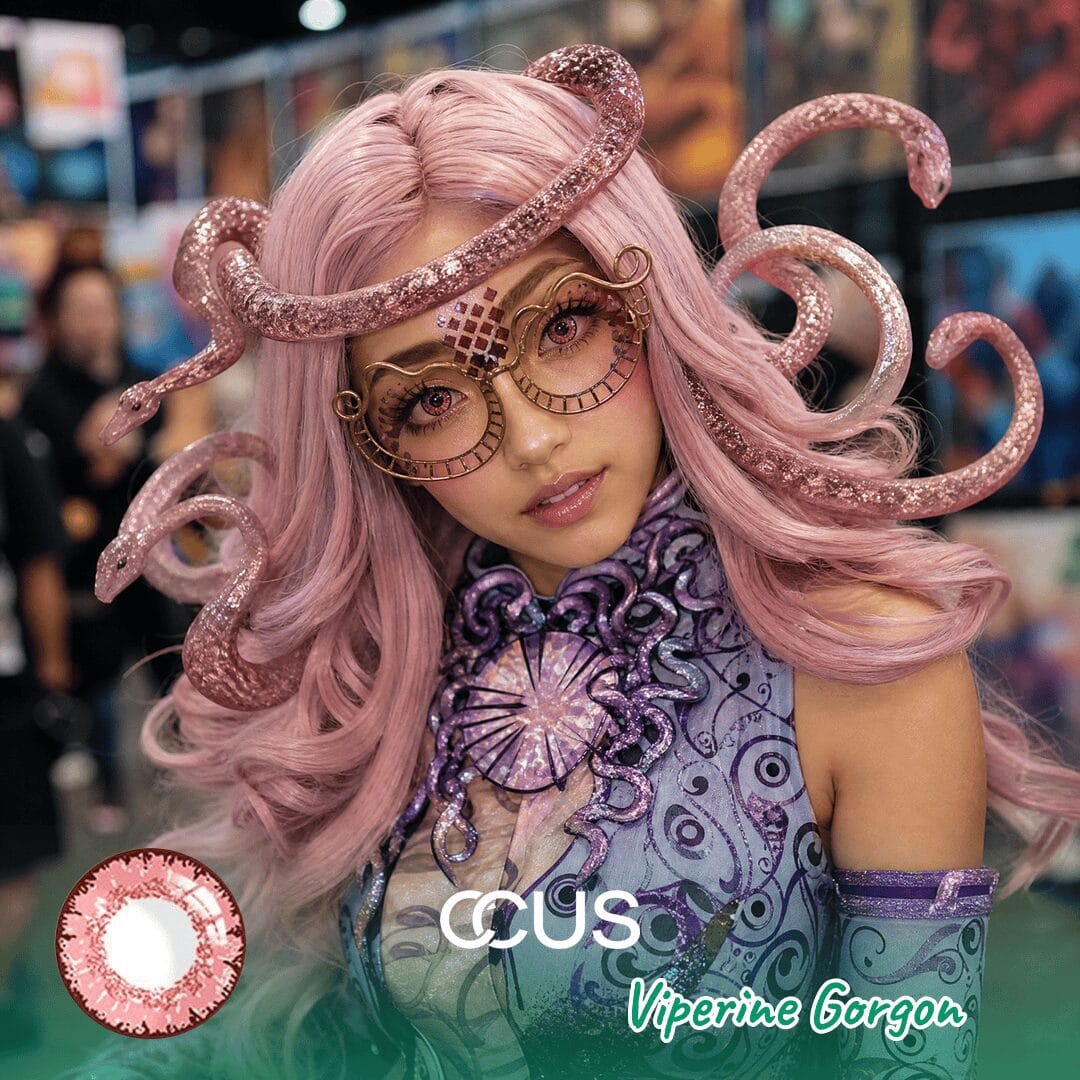 MH : Viperine Gorgon Cosplay Contact Lenses