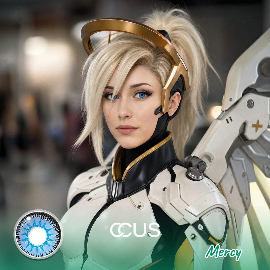 Overwatch: Mercy Cosplay Contact Lenses