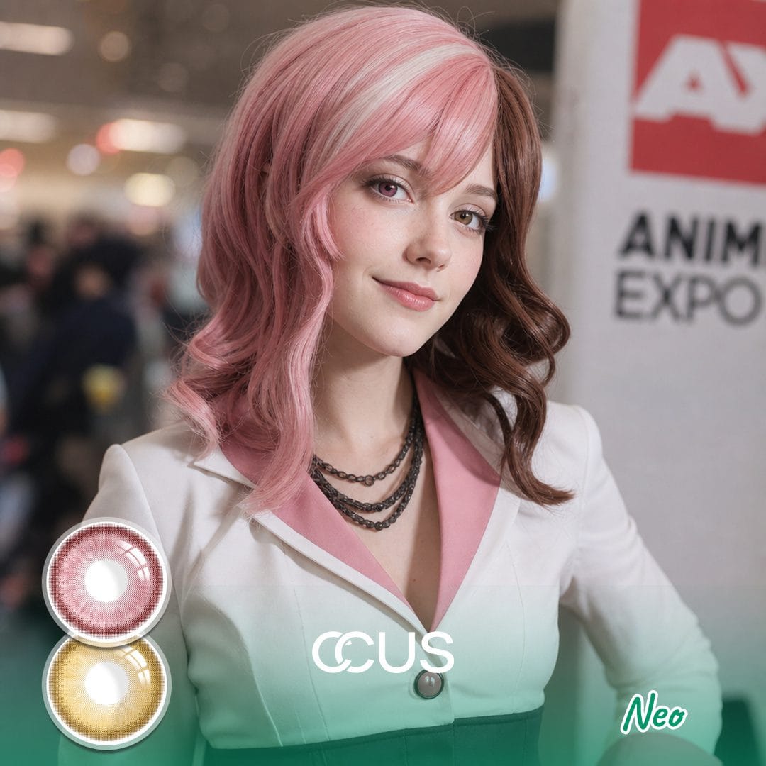 RWBY: Neo Cosplay Heterochromia Contact Lenses