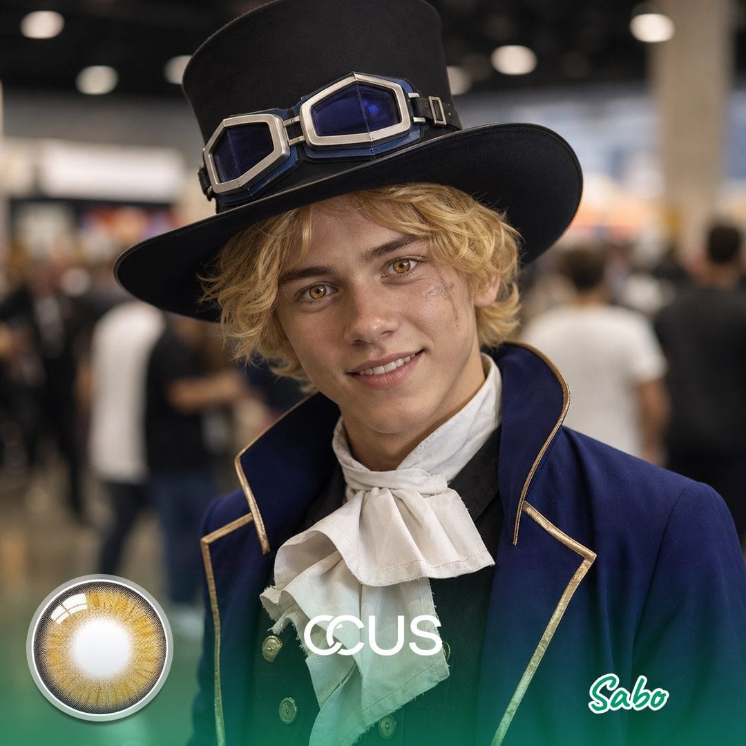 Sabo Cosplay Contact Lenses
