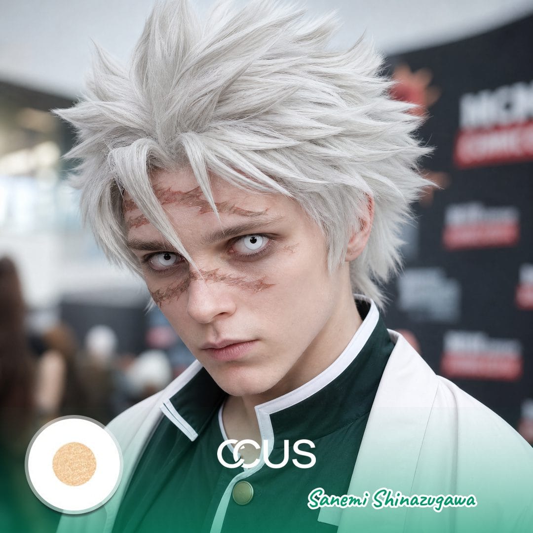 Sanemi Shinazugawa Cosplay Contact Lenses
