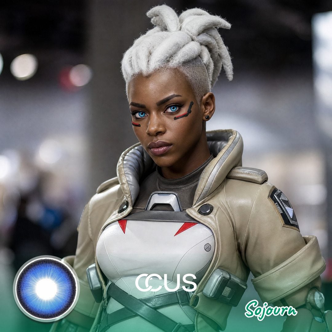 Overwatch Sojourn Cosplay Contact Lenses - image 1