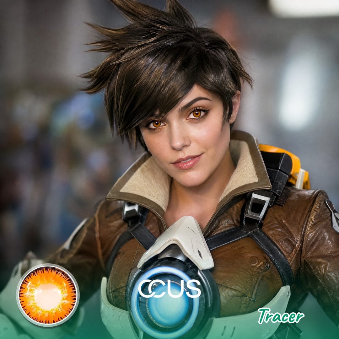 Overwatch: Tracer Cosplay Contact Lenses