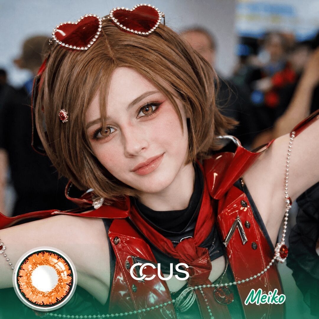 Vocaloid: Meiko Cosplay Contact Lenses