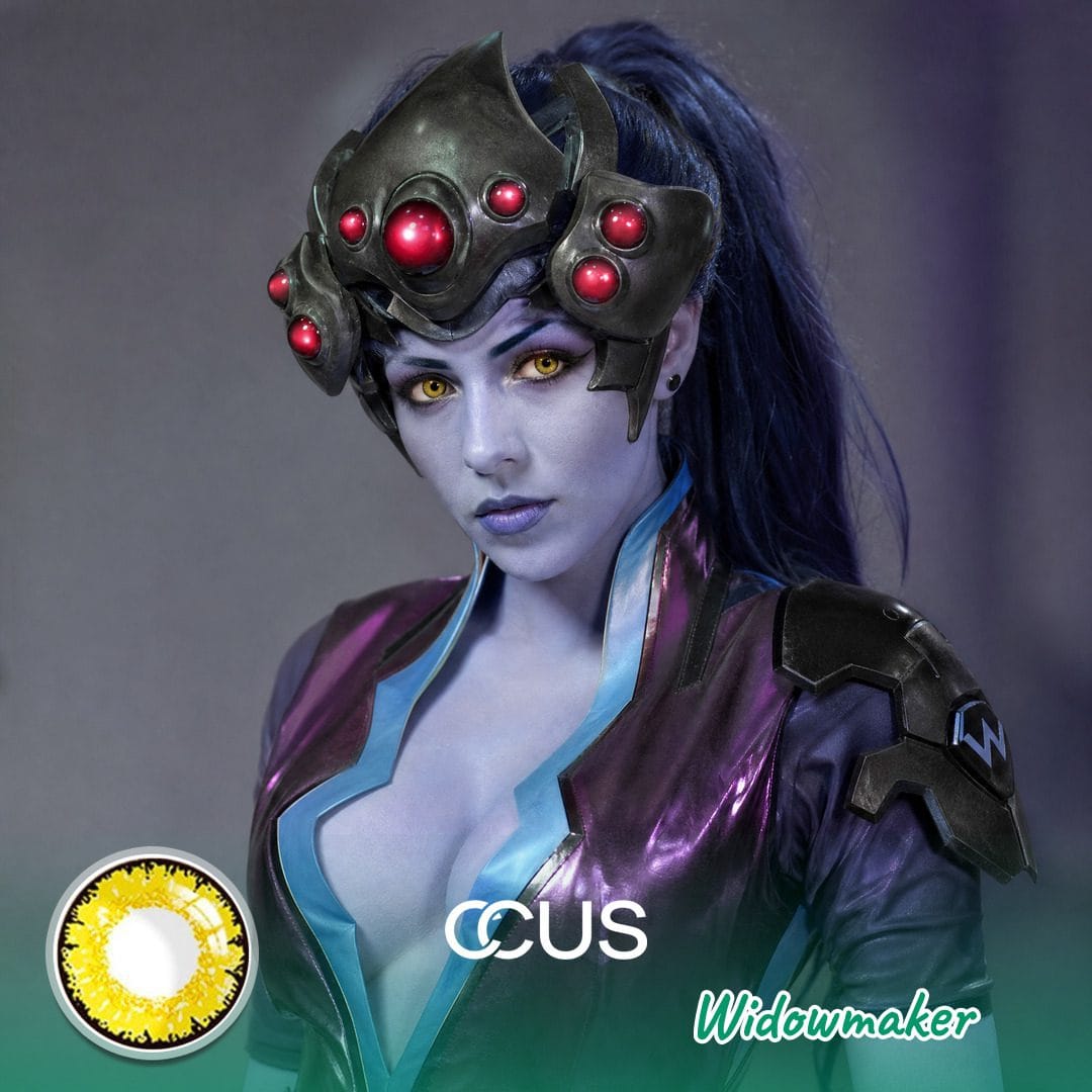 Overwatch: Widowmaker Cosplay Contact Lenses