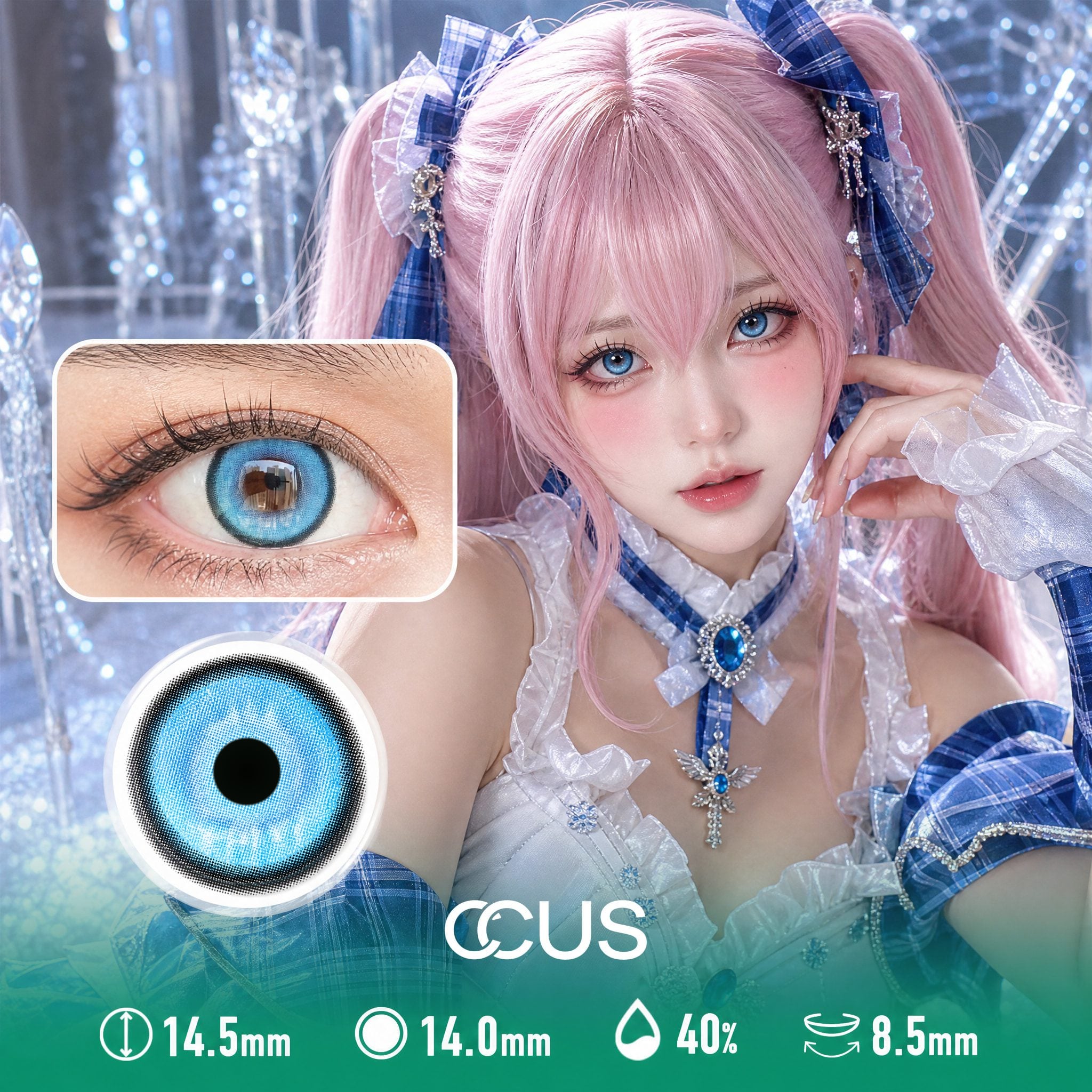 Ethereal Blue Contact Lenses - image 1
